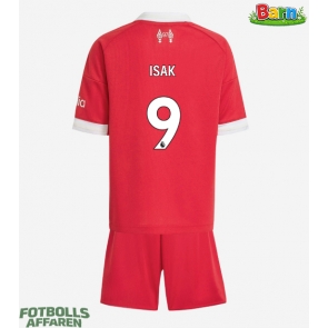 Liverpool Alexander Isak #9 Hemmaställ Barn 2025-26 Kortärmad (+ Korta byxor)
